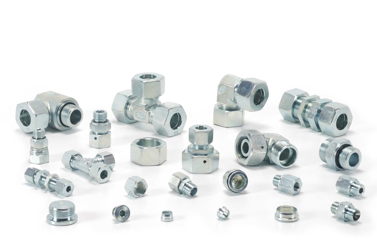 Hydraulic Adaptors, Elbows and Tees